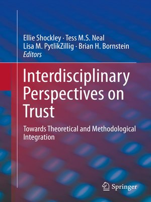 cover image of Interdisciplinary Perspectives on Trust